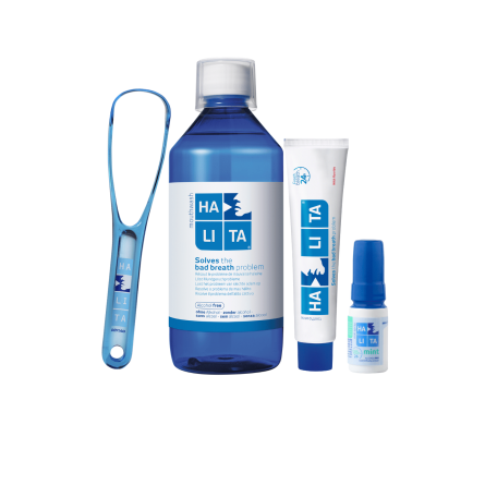 Halita pakt de oorzaak van een slechte adem aan