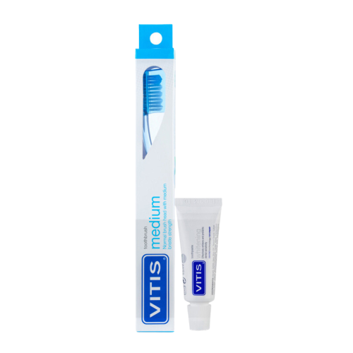 VITIS Sensitive Tandenborstel met tube 15 ml.